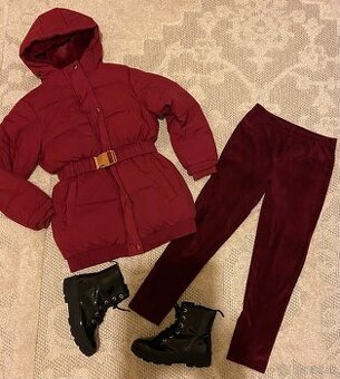 Zimná bunda vel.140-dievča