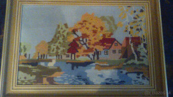 Predam ručne vyšívané obrazy s rôznou tématikou