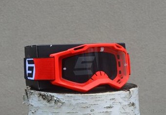 Okuliare SHOT červené čierne