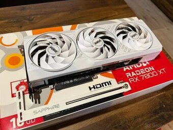 Sapphire PURE AMD RX 7800 XT OC 16G White