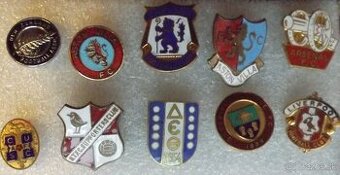 športové fotbalové odznaky - originály, Anglicko