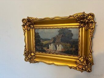 Olejomaľba na doske 2