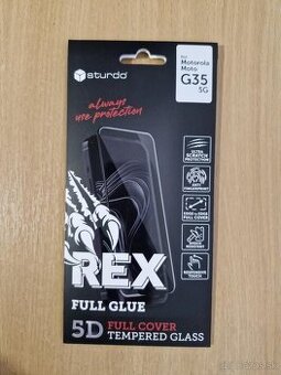 Motorola G35 sklo + obal