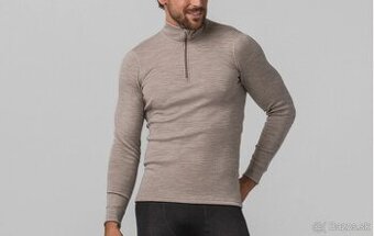 Merino rolák Janus Classic 210 Polo with zips Man