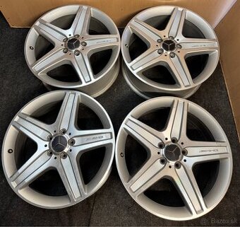 5x112 R19 Original Mercedes AMG  Strieborno/leštene