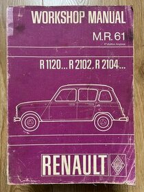 RENAULT R10 10 R4 R16 4 16 R30 30 manualy fabrické - 1