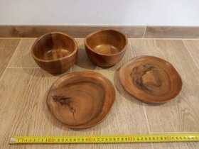 Misky a taniere z exotického dreva