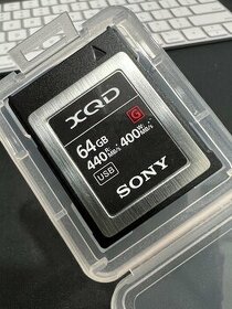 Pamäťová karta Sony XQD G 64 GB (440R/400W)