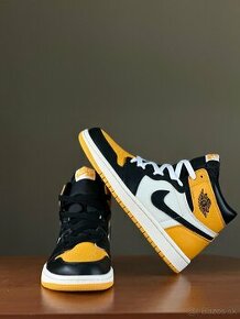 Nike Air Jordan 1 yellow black  38 - 1