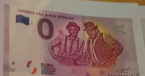 Predám 0 eurovú bankovku Terence Hill - Bud Spencer.