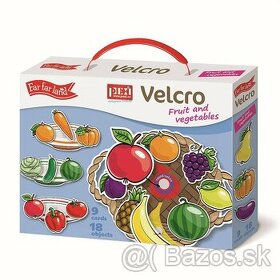 Pexi Velcro skladačky - Ovocie a Zelenina