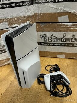 Playstation 5 slim s Mechanikou - biela + záruka