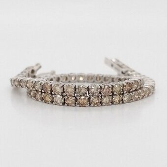 5,20 ct Diamantový tenisový náramok z bieleho zlata