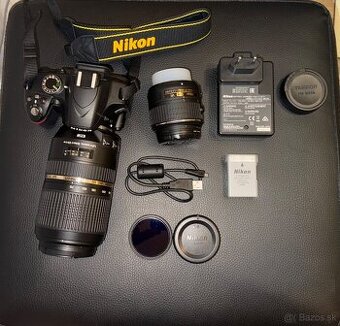 Nikon D3200+ TAMRON objektív