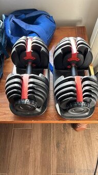 Predám nastaviteľné jednoručky ako BOWFLEX 2,5-24 kg