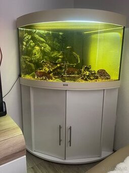 Predam rohové akvárium Juwel 190l