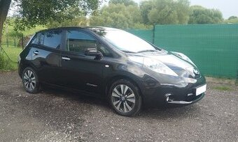 Nissan Leaf Tekna 2015, 24kW, čierna metalíza