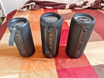 Prenosné vodeodolné bluetooth repro Zealot a Ortizan 40W,RGB