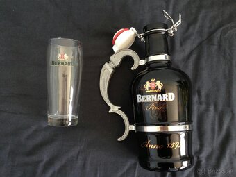Džbán na pivo Bernard 2L a pohar 0.5L