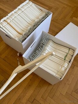 Vešiaky na textil, rôzne druhy,