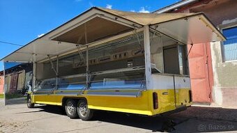 FOOD TRUCK - Pojízdná prodejna - chlazení - FIAT DUCATO