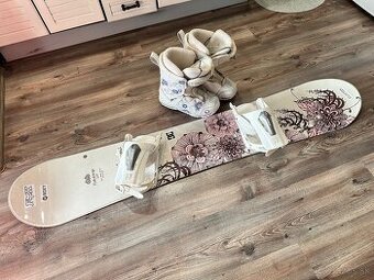 dámsky snowboard aj s topánkami