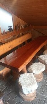 Záhradný nábytok - Stol a Lavice