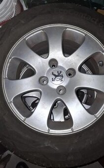 ALU Disky Peugeot + letné gumy