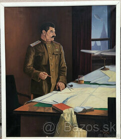 Predám obraz Súdruha Stalina