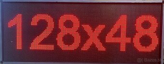 LED reklama 128X48 CERVENA