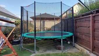 Trampolína JUMPEX SST 366 cm (3,7 m) Zelená s vonkajšou sieť - 1