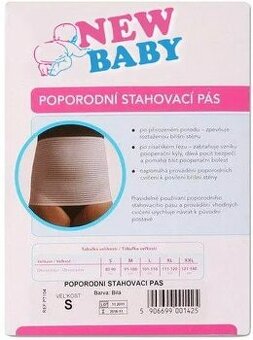 New Baby popôrodný sťahovací pás - veľ. S