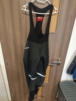 Castelli Polare 3 nohavice s trakmi, čierna