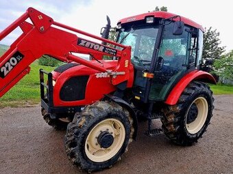 PREDAM TRAKTOR ZETOR PROXIMA 6441+CELNY NAKLADAC TRAC-LIFT