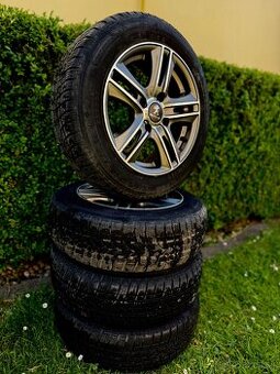 Peugeot 206 a iné, 4x100 elektróny, 165/65 R14, dezén 8mm,
