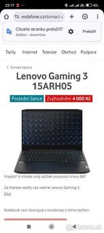 Lenovo gaming 3