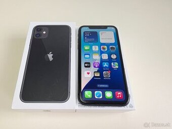 APPLE IPHONE 11 128GB Black,ZDRAVIE BATERKY 100%