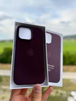 NOVÝ kryt pre Apple 15 Pro Max tkaninový - tmavo fialový