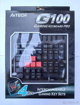 Predam hernu klavesnicu A4tech G100 + Hernu podlozku ASUS