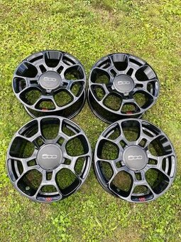 ALU KOLESÁ FIAT 500 BLACK 4X98 R16