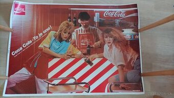 Retro plagát Coca Cola