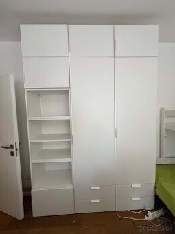 Zostava IKEA skrine a polica