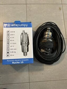 Ponorné vibračné čerpadlo Ruche 35m kábel
