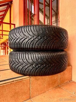 195/65 R15 - zimné pneumatiky-2 kusy.-