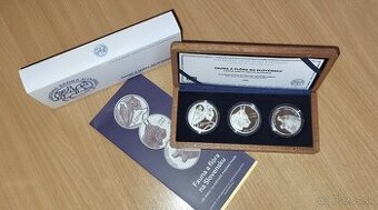 najnovsie strieborne zberatelske 3,33 € euromince