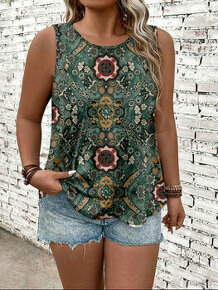 Letné tričko bez rukávov