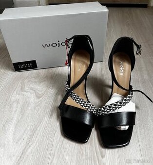 Nádherne kožené sandálky - Wojas - limitovaná edícia