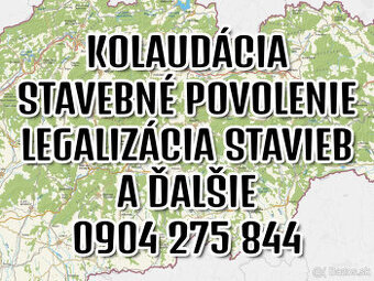Vybavím stavebné povolenie / zámer / kolaudácia okres Trnava