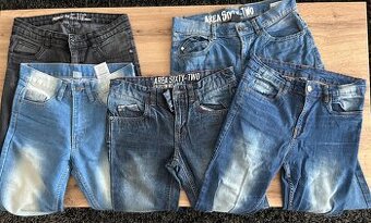 Chlapčenské rifle 152 - 158cm TOP stav