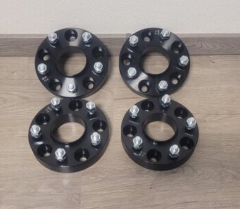 Rozširovacie podložky duralové 4ks 5x127 stred 71.6 štiftové